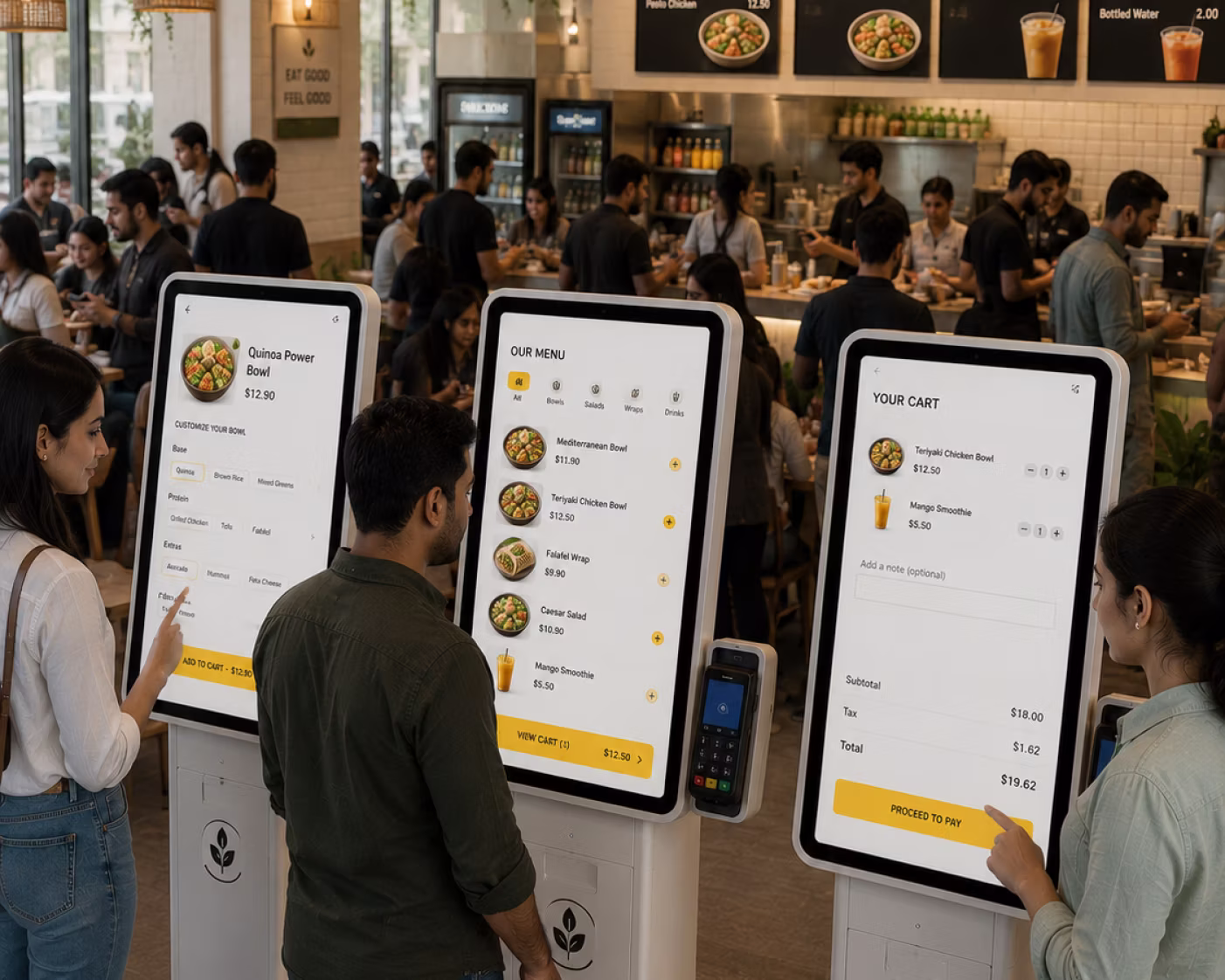 Kiosk conversion analytics